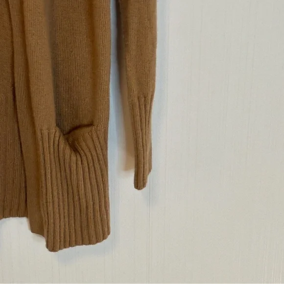 Aritzia Sunday best Brown Cardigan merino wool alpaca Sweater SZ small - Picture 6 of 9